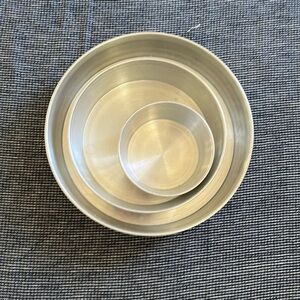 Mirro Aluminum 3 Tier Cake Pan Set